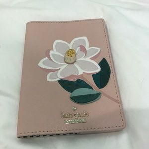 Kate Spade Water Lily Pink Passport Cover